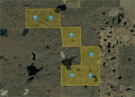 6 Quarters Pasture For Rent RM No 70 and 71