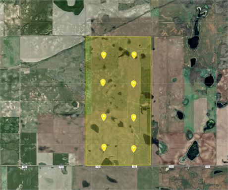 2 Sections Grain Land For Rent RM of Monet No 257