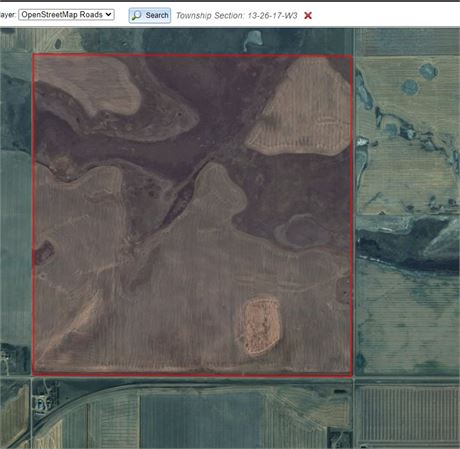 FULL SECTION Grain Land For Rent RM of Monet No 257