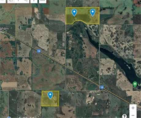 3 Quarter Section Grain Land For Rent in RM of Stanley No 215