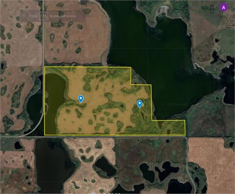 For Rent 246 Acre Grain Land in RM of Kellross NO 247