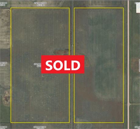 SOLD !  150 Acre Farmland RM 250